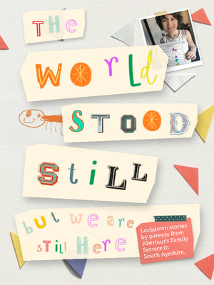 cover image of The world stood still but we are still here